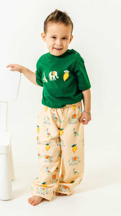 Mango Jungle Lounge Kids Pants